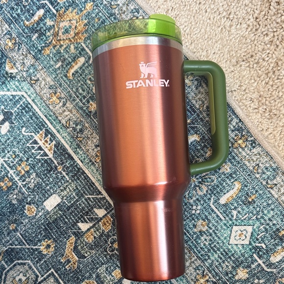 Stanley Lainey Wilson Watermelon Moonshine Quencher Copper 40oz Travel Mug - Picture 2 of 5